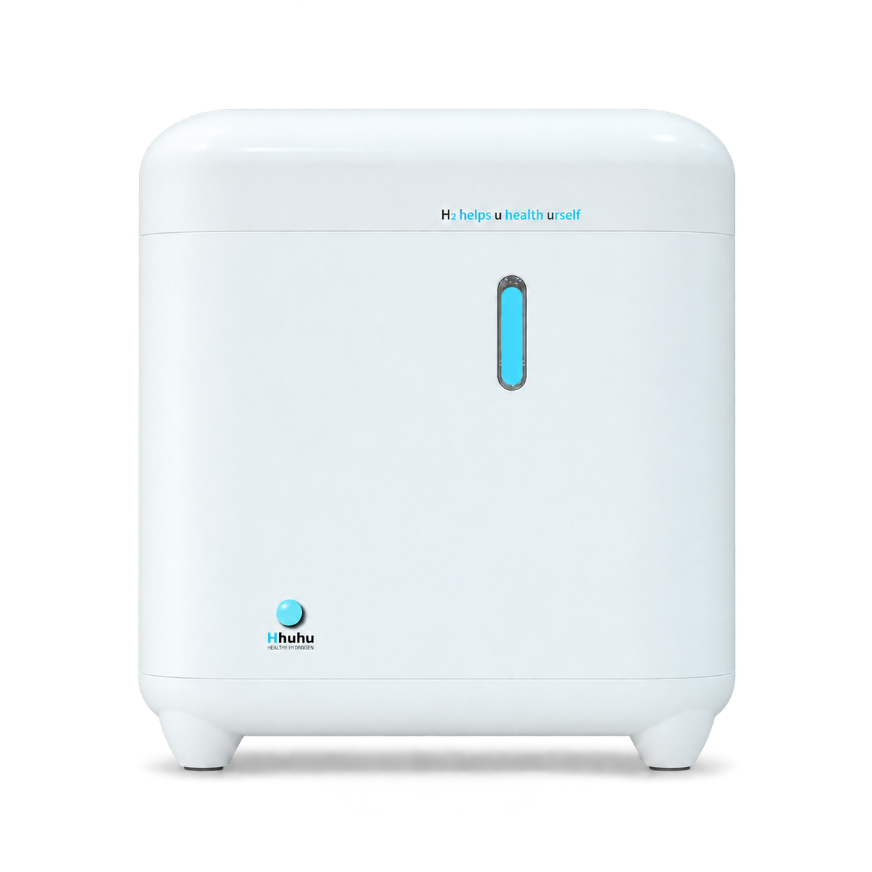 Hhuhu 500 BASE 白色氫氣養生機正面外觀