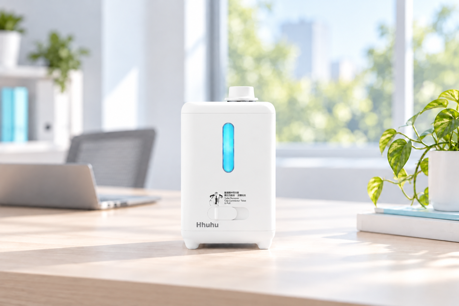 Hhuhu 150 PLUS 氫氣機的生活情境圖